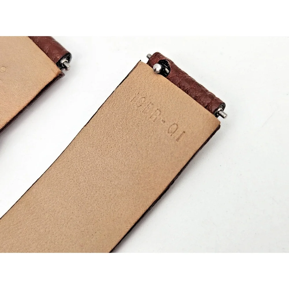 Authentic Phillip Stein Brown Learher Watch Band 18 mm